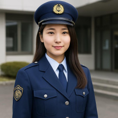 高梨沙羅、1日警察署長に ��変貌ぶり�≠ﾉ騒然！「だいぶ変わった」「髪下ろしているのも新鮮」「似合ってる」の声   #スキー |  顔だけ見ると身長170cmはありそうな顔だが、