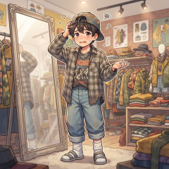 【画像】非モテ男性のファッションがこちら