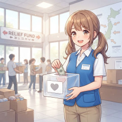 全国で共産党が集めた募金は、一旦党の口座に入金され、まとめて被災自治体や団体にも届けられます