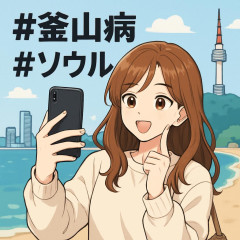 日本などのSNSを埋め尽くす「釜山病」とは？「ソウル病」に続く新ワード！