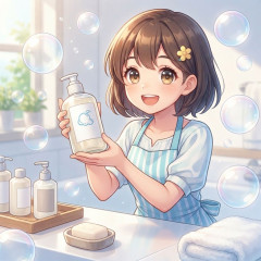 シャボン玉石けんの製品が気になります