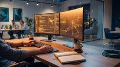 おまえらPCのモニターどんなの使ってる？　ワイ４枚なんだけど