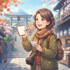 おばさんの一人旅
