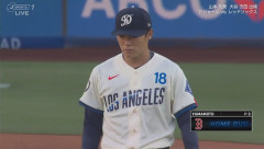ドジャース・山本由伸、初回にレッドソックス・ラファエラに第13号ソロホームランを打たれ先制を許す