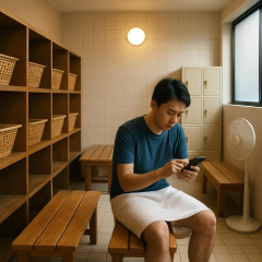 銭湯の脱衣所、スマホをいじる利用客に物議「つい仕事関係の連絡がないか見てしまう」の声も   #♨ |  それより眼鏡かけて風呂入ってる奴  |  過剰な奴もどうかと思うわ(´・ω・｀)