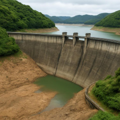 早明浦ダムの水が足りぬ…香川用水の第一次取水制限決定 8月3日（月）午前9時から 供給量を20％削減   #四国