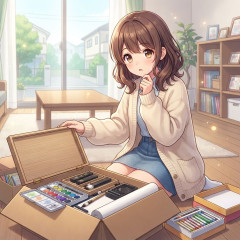 使わなくなった 子供の絵の具セットや書道セット、どうしましたか？