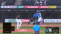 【日本ハム対ロッテ16回戦】日本ハム・レイエス、ロッテ・ジャクソンから第23号2ランホームラン！！！！！！！！！！！！！！
