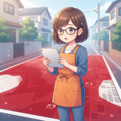 ハザードマップの赤いところに住んでいる人