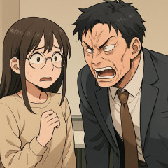 「みぃちゃんと山田さん」漫画編集者に誹謗中傷、醜悪さが顔に出ていると暴言も   #悲報 |  家族が自信満々に人の不幸を見たいと語っている