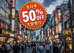 【悲報】日本、外国人にとって5割引の国になる。ありがとう自民党