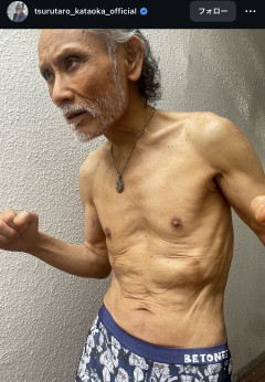 【悲報】片岡鶴太郎さん、23時起床で鍛え上げた肉体を疲労w w w w w w w w w w w w w w w w w w w w