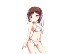 【画像】カワイ子ちゃん、ビキニ水着の隙間からトレジャーハント！