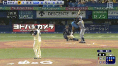 【ヤクルト対阪神15回戦】阪神・坂本誠志郎、ヤクルト守護神キハダから今日二本目となる第5号勝ち越しソロホームラン！！！！！！！！！！！！！！！！