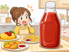 ケチャップとかいう余りまくる調味料
