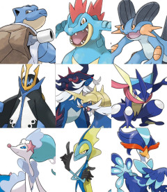 【ポケモン】水御三家ってモチーフ選ぶの大変そうだよね