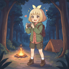 キャンプ（コテージ泊）