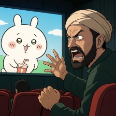 ちいかわの映画を見たイラン人が激怒｢子供に見せる内容じゃない｡悪影響は計り知れない｣   |  sssp://img.5ch.io/ico/anime_syobon02.gif