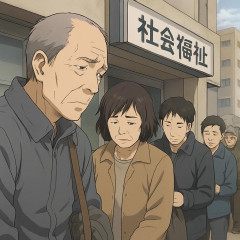 氷河期世代の非正規、年金を払っていないため10年後には生活保護に殺到、どうすんのこれ
