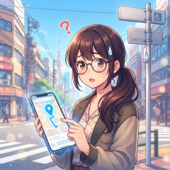 夜中にGoogleマップで山奥の遺跡を見たら｢混んでいます｣となってた どういうこと？