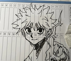 【悲報】冨樫義博さん、漫画には手を抜くもアイドルに渡す色紙にはガチ本気ｗｗｗｗｗｗｗｗｗｗ