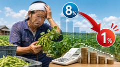 農家が消費税1% に悲鳴。「消費税の納税を免除されてたので8%→1%だと手取りが7%減るんです」