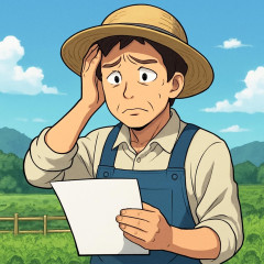 農家「消費税を1％にされると7％の利益がなくなる」 農家の悩み