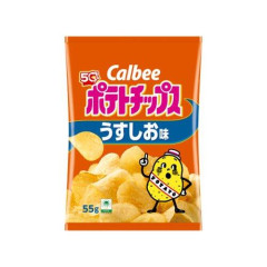 【悲報】カルビーさん、白黒包装にした結果「おいしそうにみえない」4週連続減