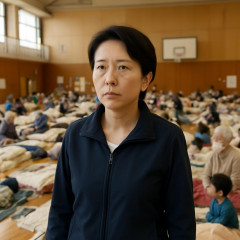 「国でできることは全部やるつもりで参りました」 避難所を視察 地震発生から   #高市首相 |  韓国の避難所