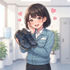 会社の好きな女子の履き古した作業靴欲しいんやけど