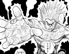 【ハンターハンター】凝で防御してても銃によってはダメージが入るって言ってんのに