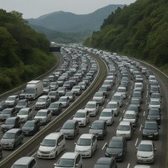 「GS行くにも4.5時間…」復旧・支援阻む国道3号の大渋滞 九州道通行止めで流入過多   #熊本地震 |  EV だったら 電気 さえ来てれば 自宅で充電できたのにね