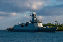 韓国海軍の護衛艦「大田」がリムパック演習で「海のトップガン」に選ばれる…「世宗大王」以来16年ぶり栄誉！