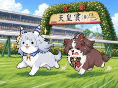 【ウマ娘】たぶん「3200ｍだよ」って言ったからこうなってるマイル犬