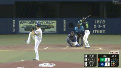 【中日対ヤクルト14回戦】ヤクルト・モンテル、中日・大野雄大から二打席連続第3号ソロホームラン！！！！！！！！！！！！！！！！