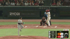 【広島対巨人12回戦】広島、7回裏2アウト満塁からファビアンが2点タイムリー！1点差に詰め寄る！！！！！！！！！！！！