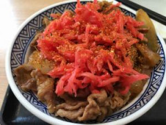 牛丼に紅しょうが乗せる良さがわからん