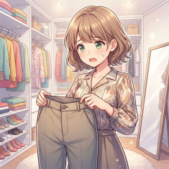 何キロ太ったら洋服買い替えましたか？