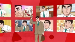 【画像】本物の野原ひろしさん、ネクタイが気持ち悪いことになる