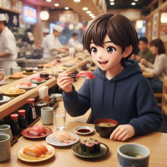 スシロー行ったら何を食べますか？