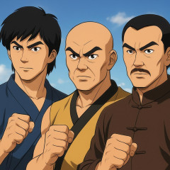 ジャッキー・チェン、サモ・ハン・キンポー、ユン・ピョウ   #画像
