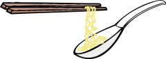 ラーメンやうどんでレンゲに麺乗せる人ってなんなの？