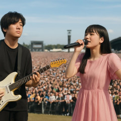 YOASOBI・Ayase、世界最大級フェス出演で実感「日本の音楽が世界に届いている」「次はメインの大トリ獲るぞ」   |  アニメファンは音楽ファンでない