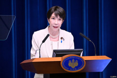 高市早苗　ヘリ40分 視察8分 意見交換20分 即日帰宅