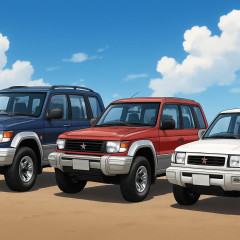 三菱自動車、「パジェロ」の中型版・小型版も発売へ
