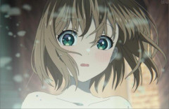 アニメ「きみが死ぬまで恋をしたい」お風呂回！　チューしてた子亡くなったの悲しいなぁ…