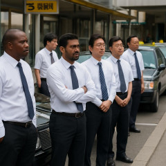 「ガイジン多い」と客から心ない言葉も 外国人タクシードライバー、偏見や制度の壁に直面し奮闘 外国人が売上トップ20を席巻   #福岡 |  日本語通じなくて行き先解らず