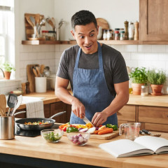 妻の家事負担は夫の2.6倍！「こんなに大変だったんだ」～男性のための料理教室～に密着