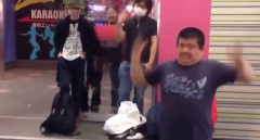 【動画】おじさんがダンスゲームする姿、皆が固唾を飲んで見守る……