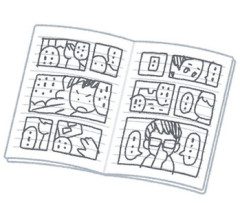 兄にSNSで私がイラスト＆漫画を描いていることを暴露された。なので兄の持ってる成人向け漫画の写真を撮ってSNSに上げまくってやった